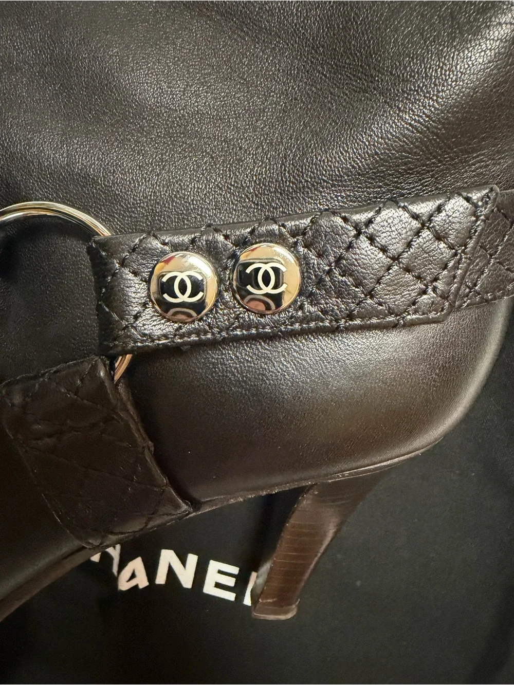 CHANEL mid calf